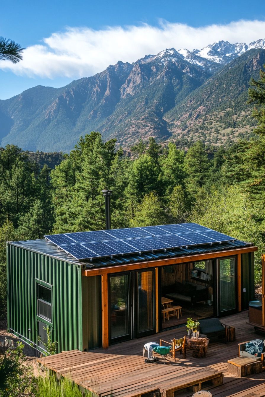 Solar-Powered Off-Grid Retreat