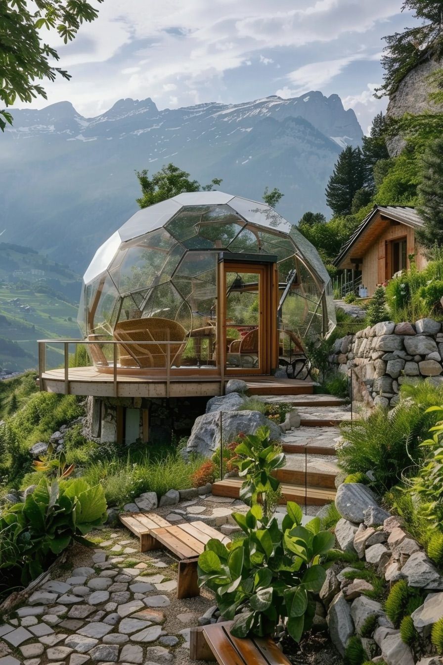 glass dome deck