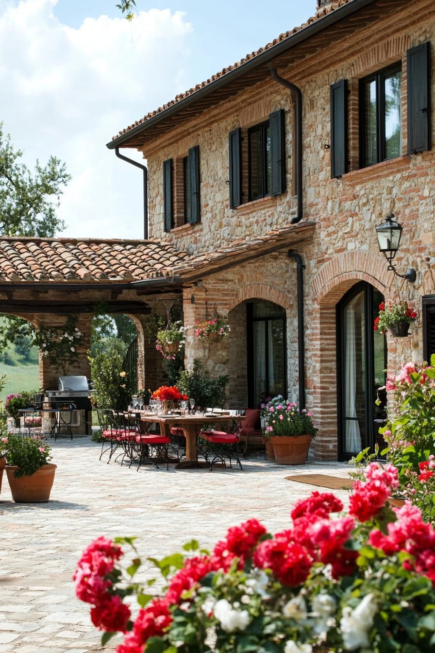 Charming Tuscan Villa with a Vibrant Garden