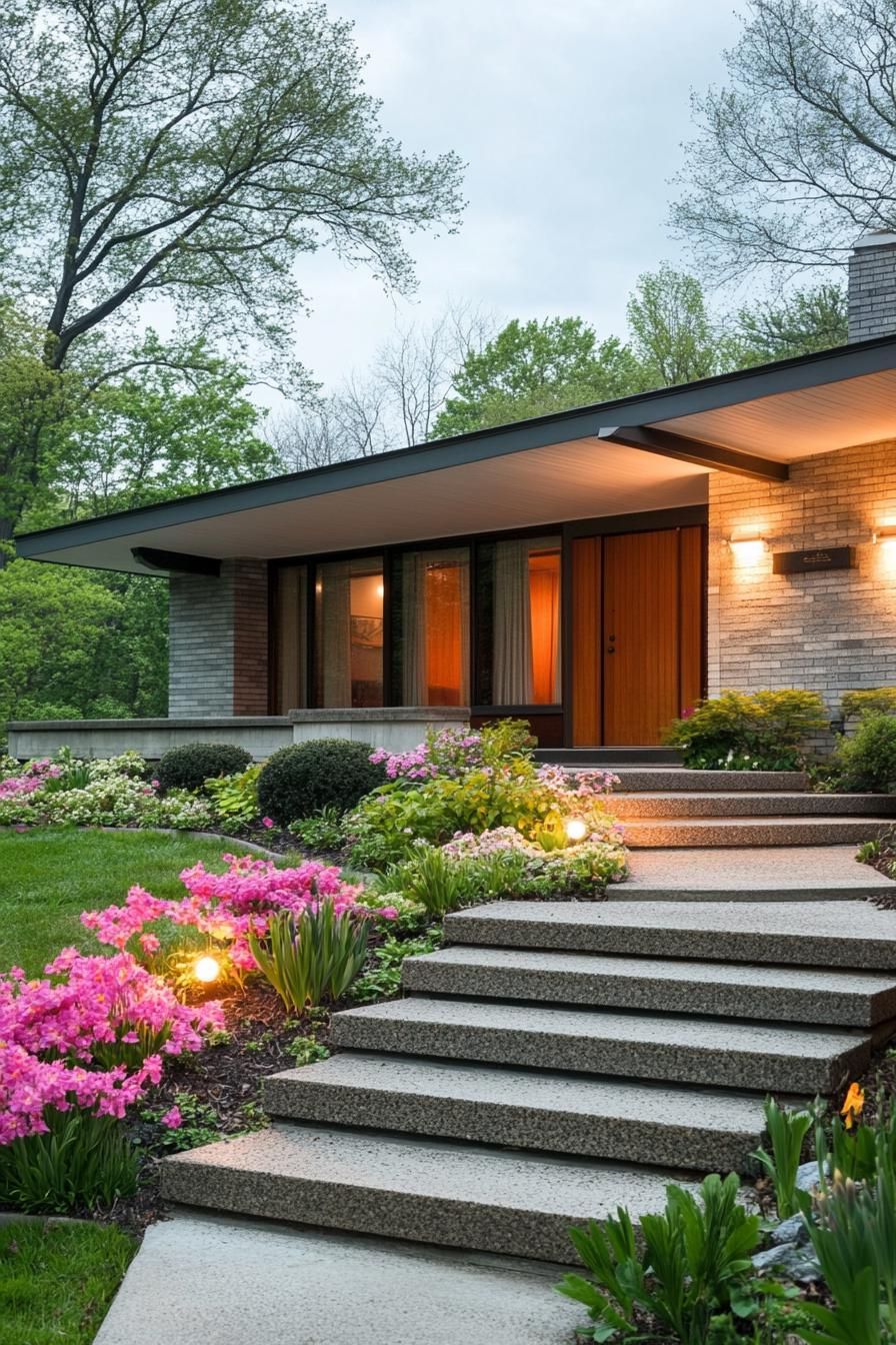 Minimalist Front Porches With Clean Lines