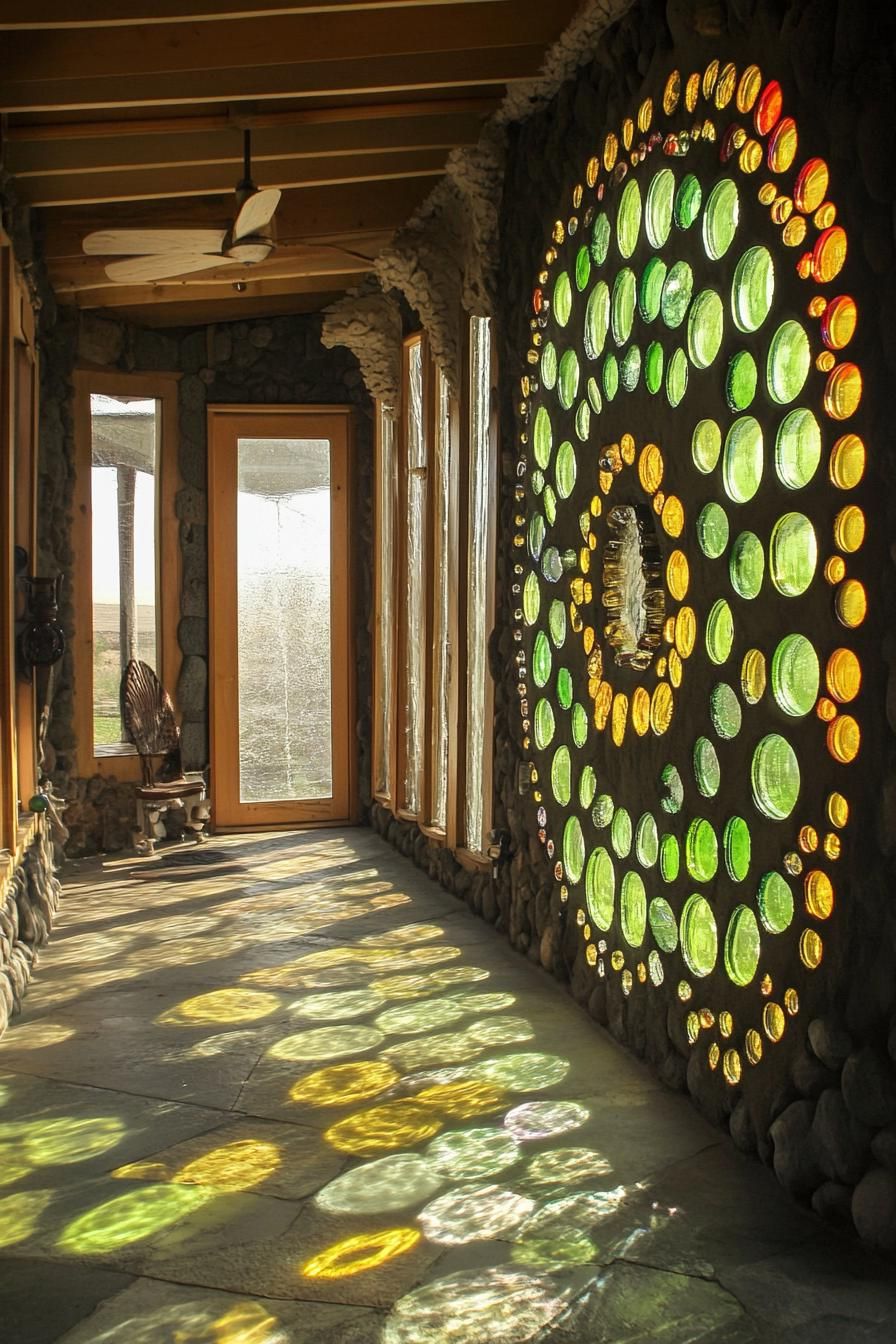 Earthships With Recycled Bottle Walls and Natural Insulation