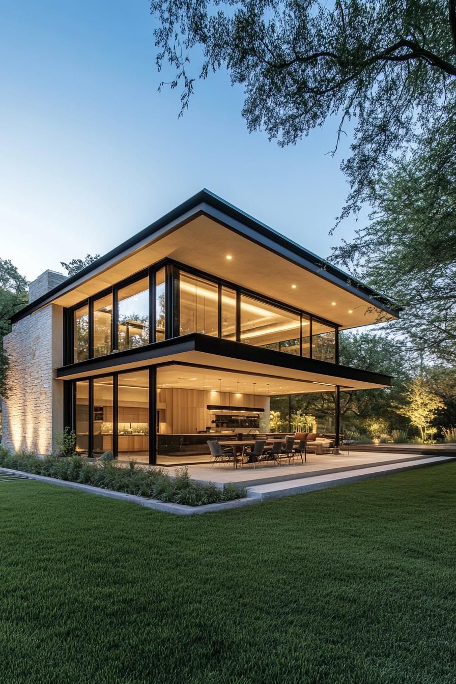 Modern Glass House