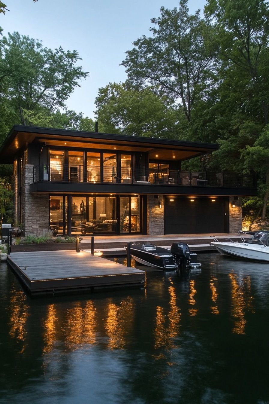 lakeside house dock 4