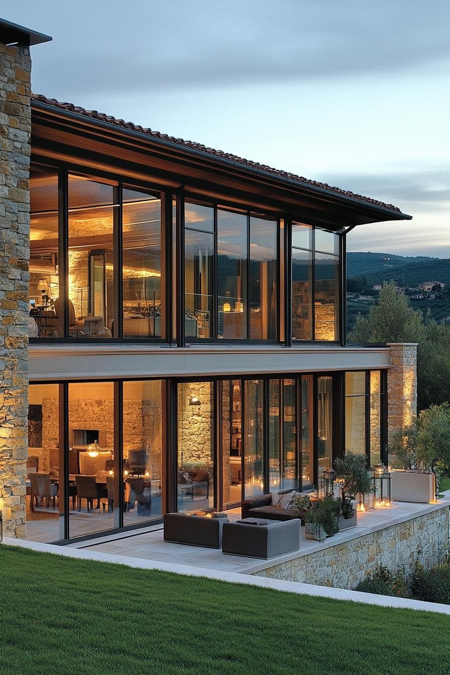 Elegant Tuscan Abode With A Modern Twist