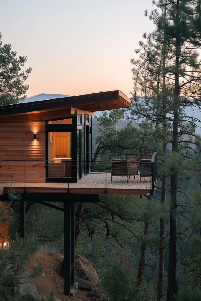 Elevated Treehouse Homes