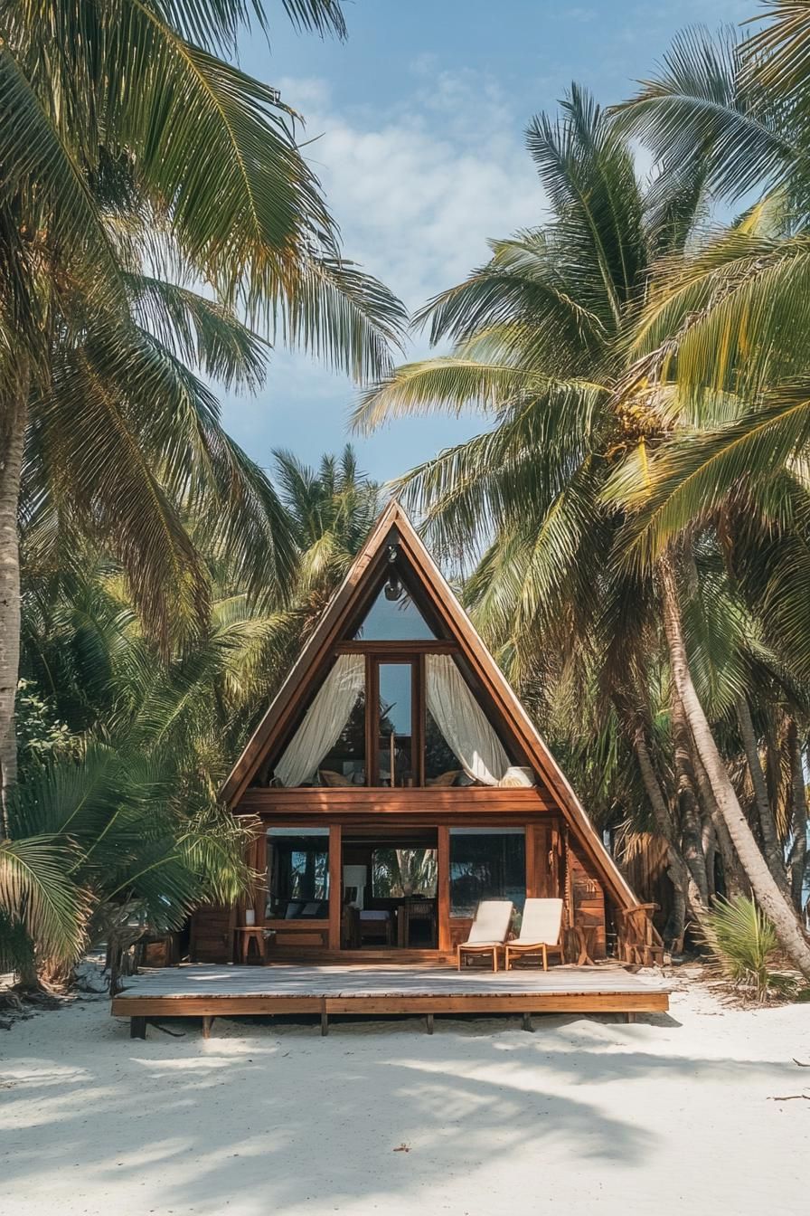 Charming A-Frame Beach Retreat