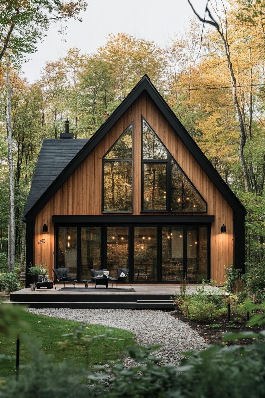 Cozy Modern Cabin Nestled in the Forest