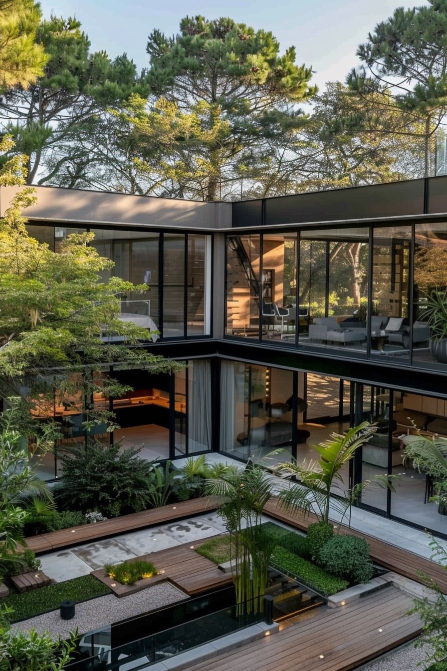courtyard house garden