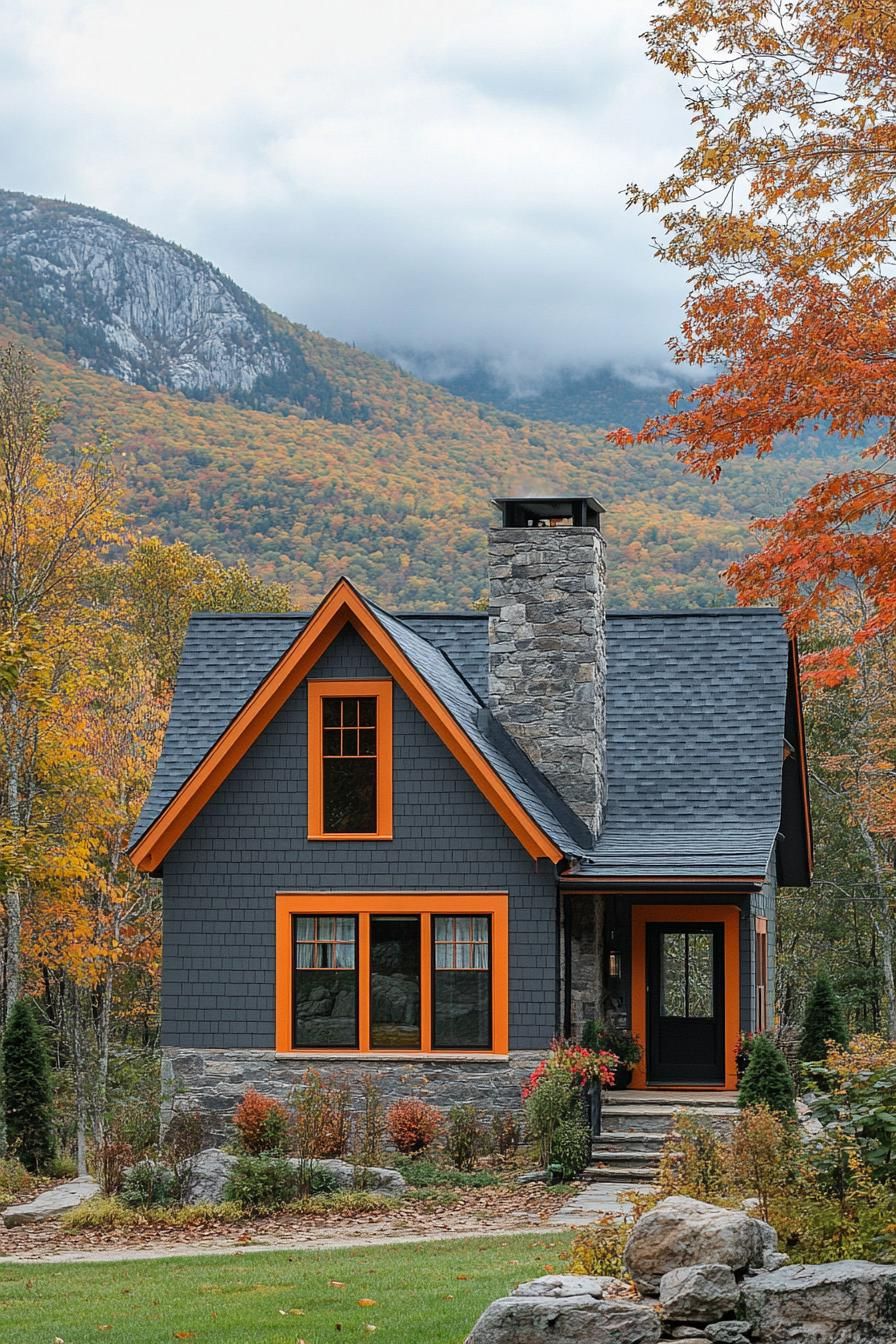 Autumn Ember Abode: A Mountain Muse