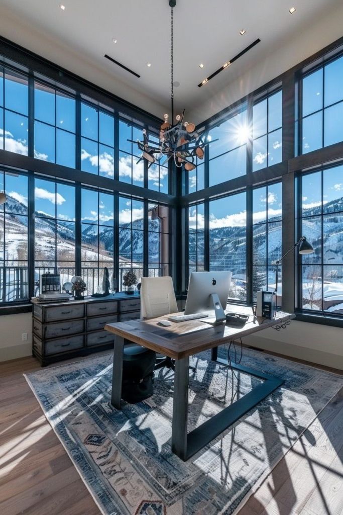 sunroom office