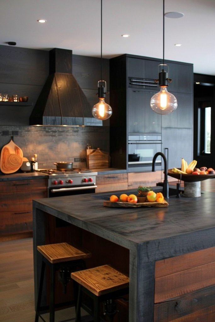 Slate Grey Kitchen Countertops