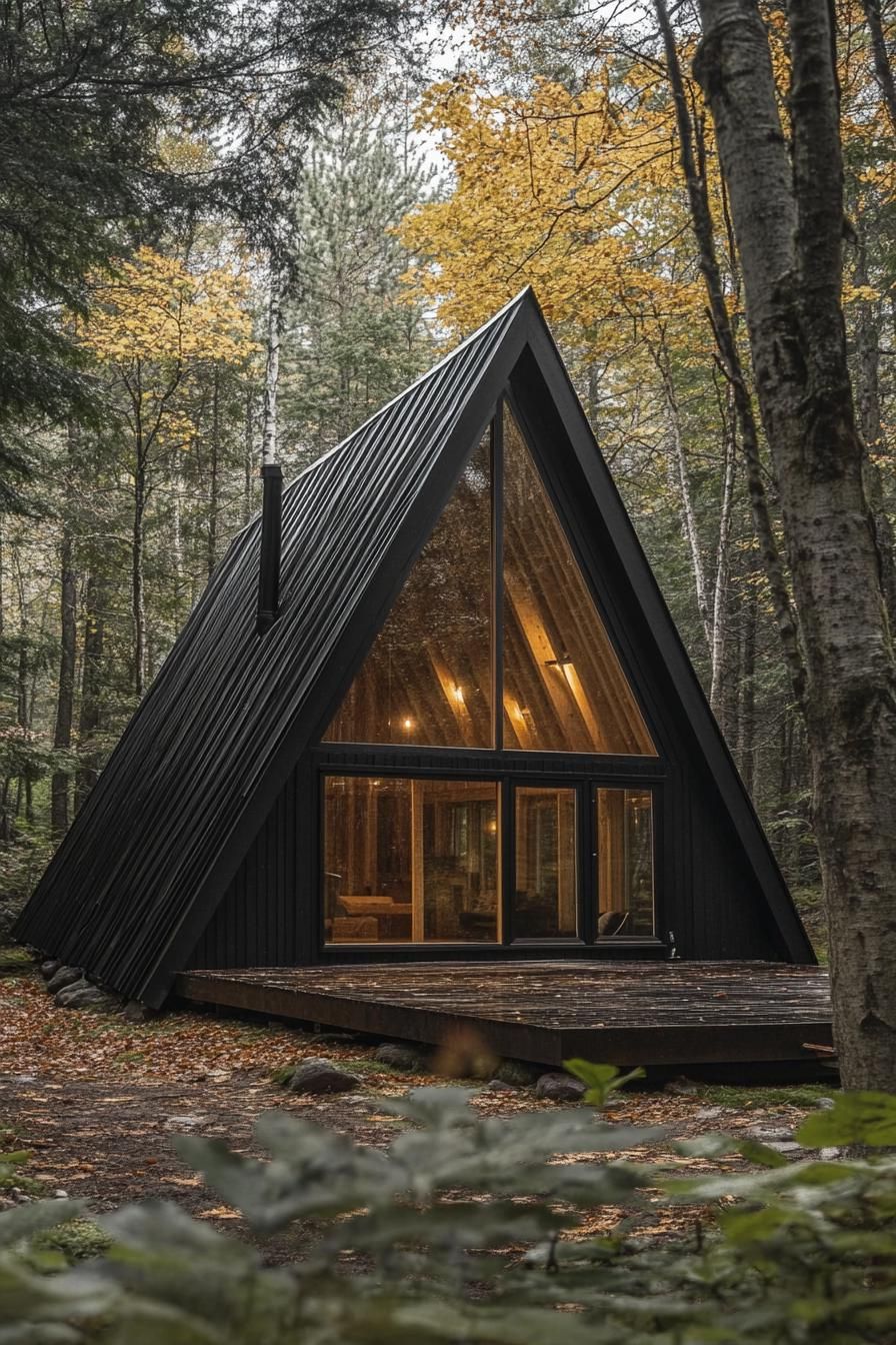 A-Frame Cabin In The Woods