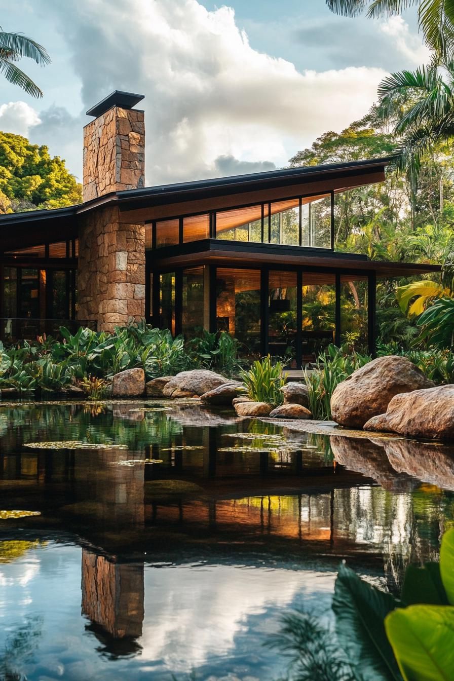 Modern Oasis Meets Retro Charm