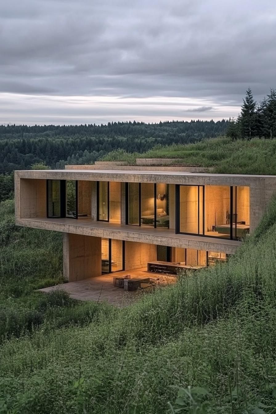 Glass Walls for Panoramic Views