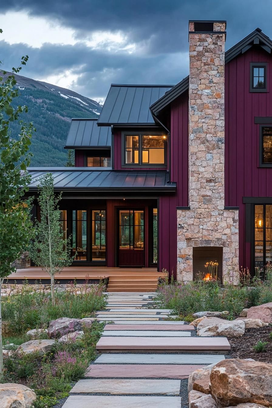 Rocky Romance: Colorful Elegance in the High Country