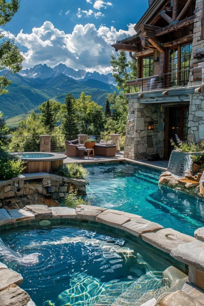 mountian pools