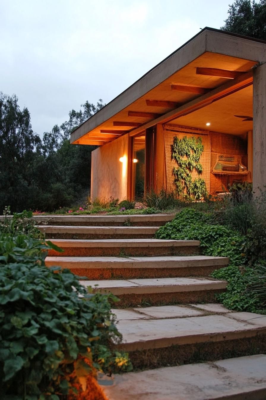 Sustainable Concrete With Living Walls