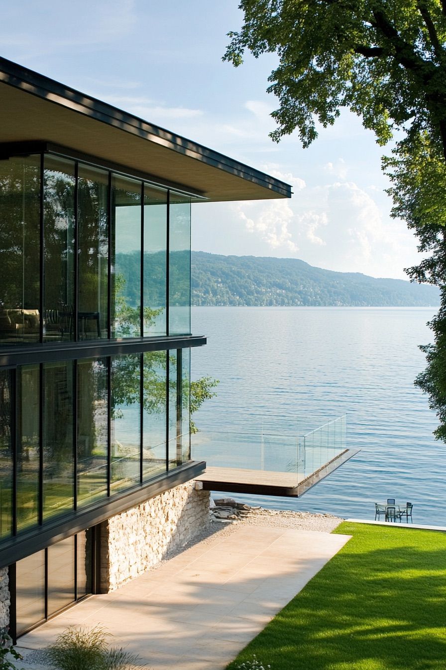 Panoramic Glass Walls