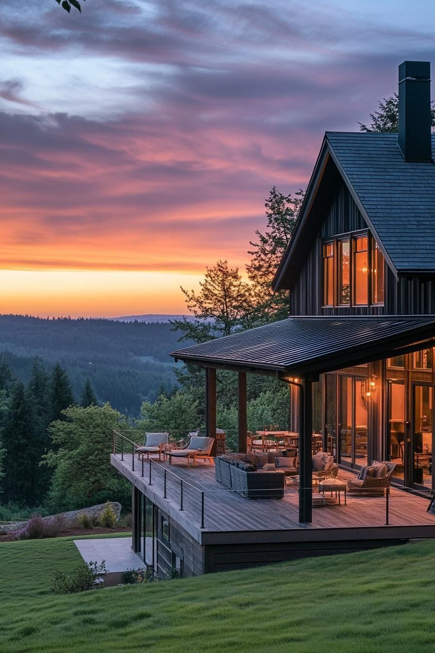 Large Wraparound Porch