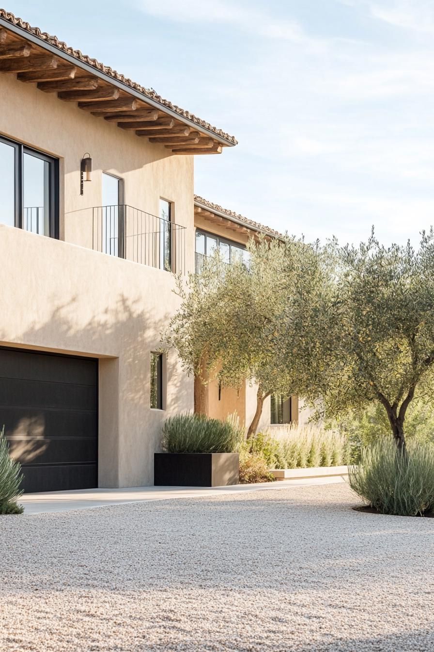 Warm Earth-toned Stucco Walls