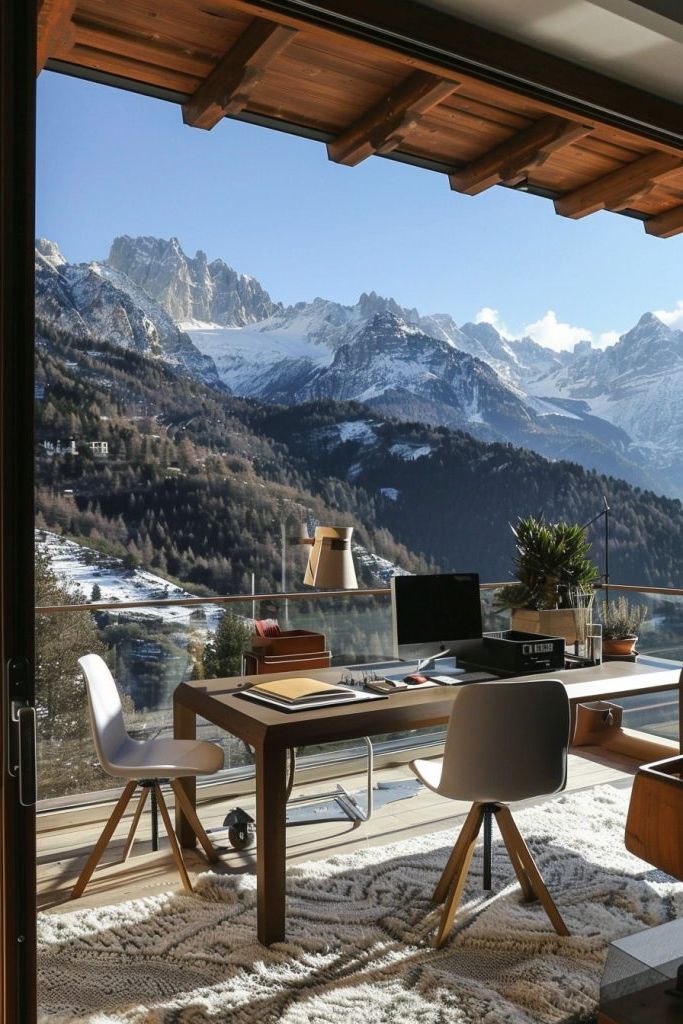 terrace home office