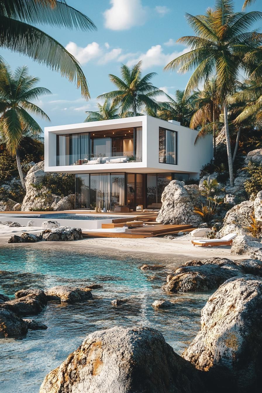 Perfectly Modern Seaside Haven