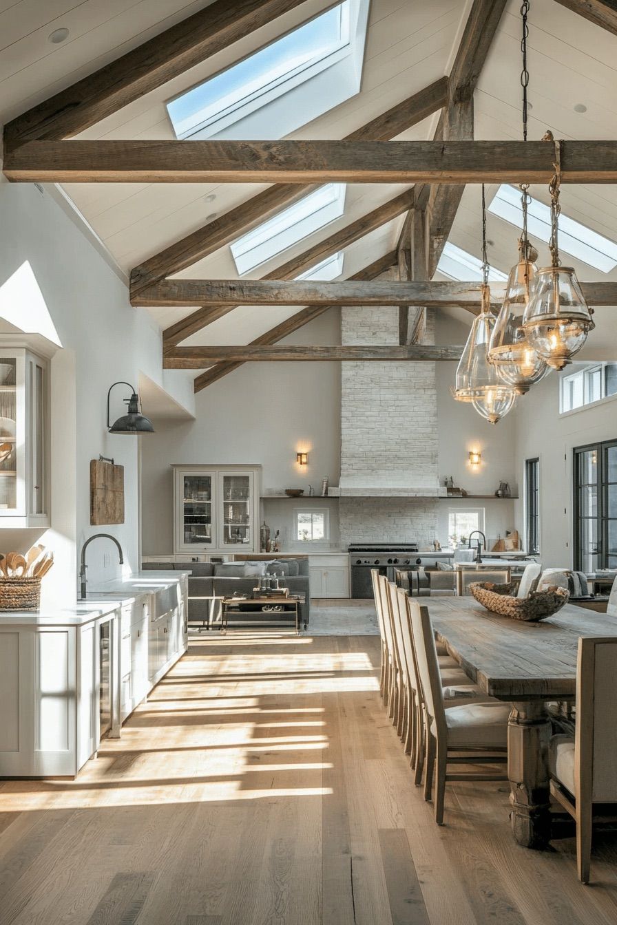 high ceiling skylights 4