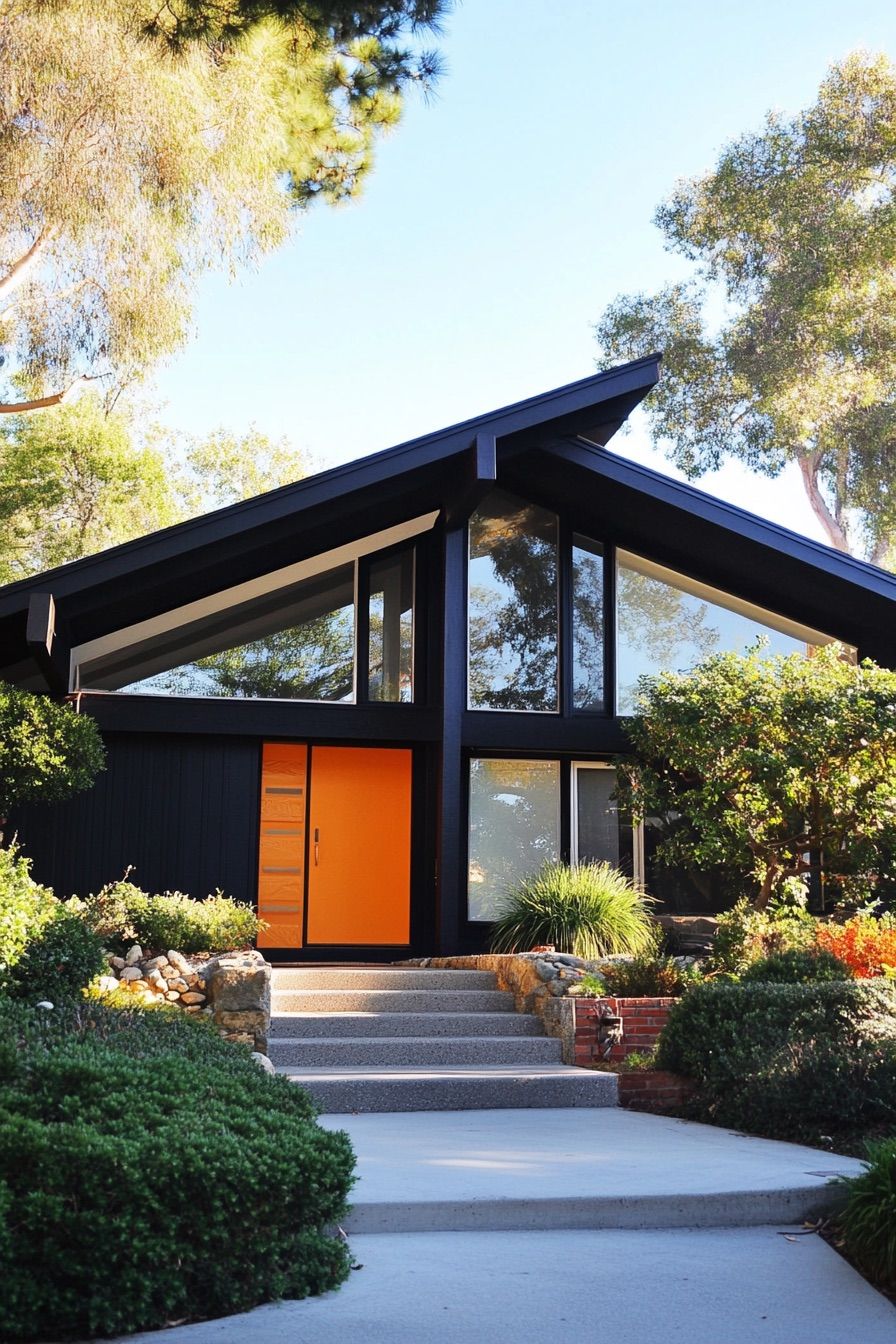 Geometric Lines and Asymmetrical Shapes
