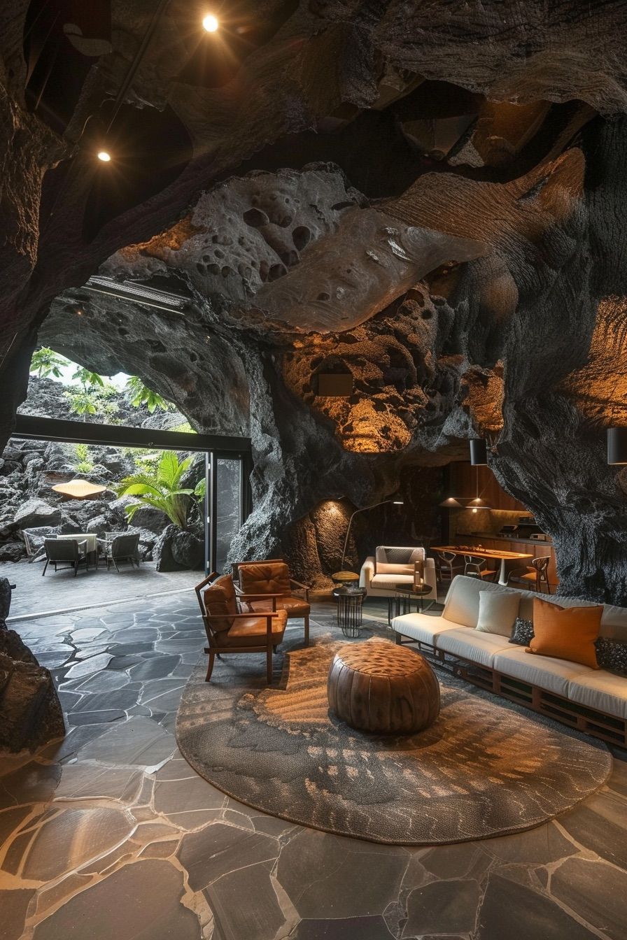 lava cave room