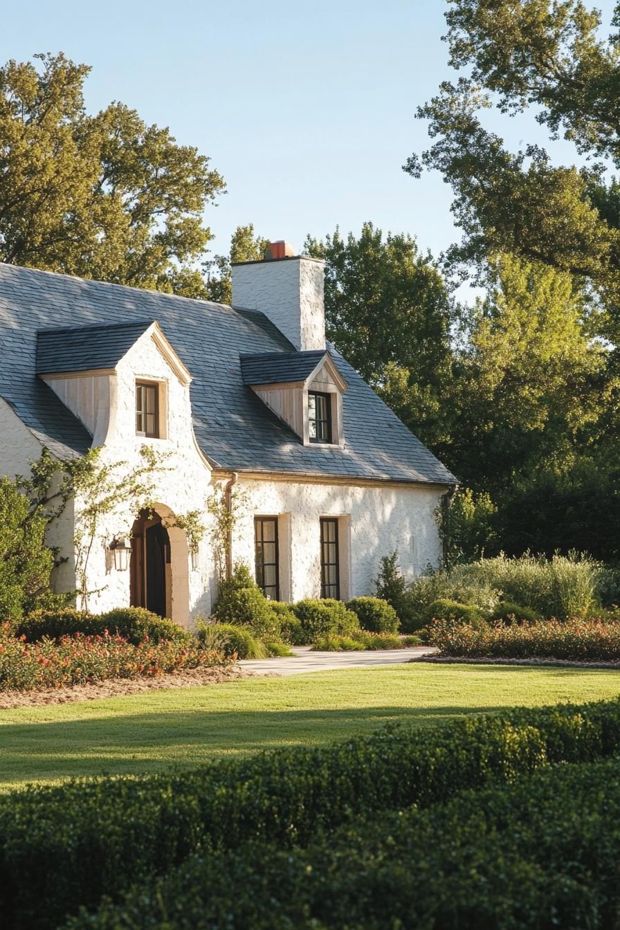 Classic Gabled Roofs With Modern Zinc Detailing