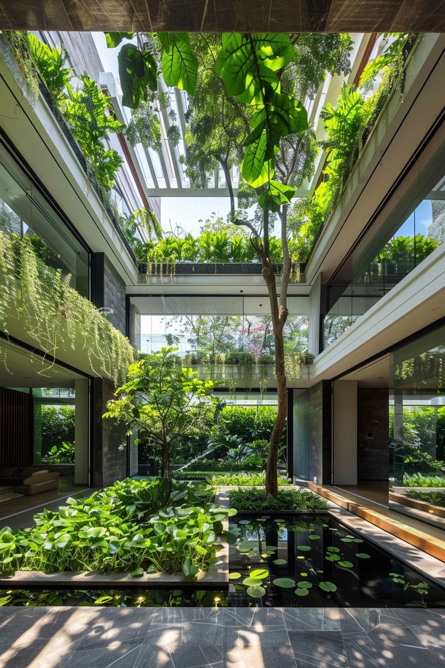 Hanging Plant Installations