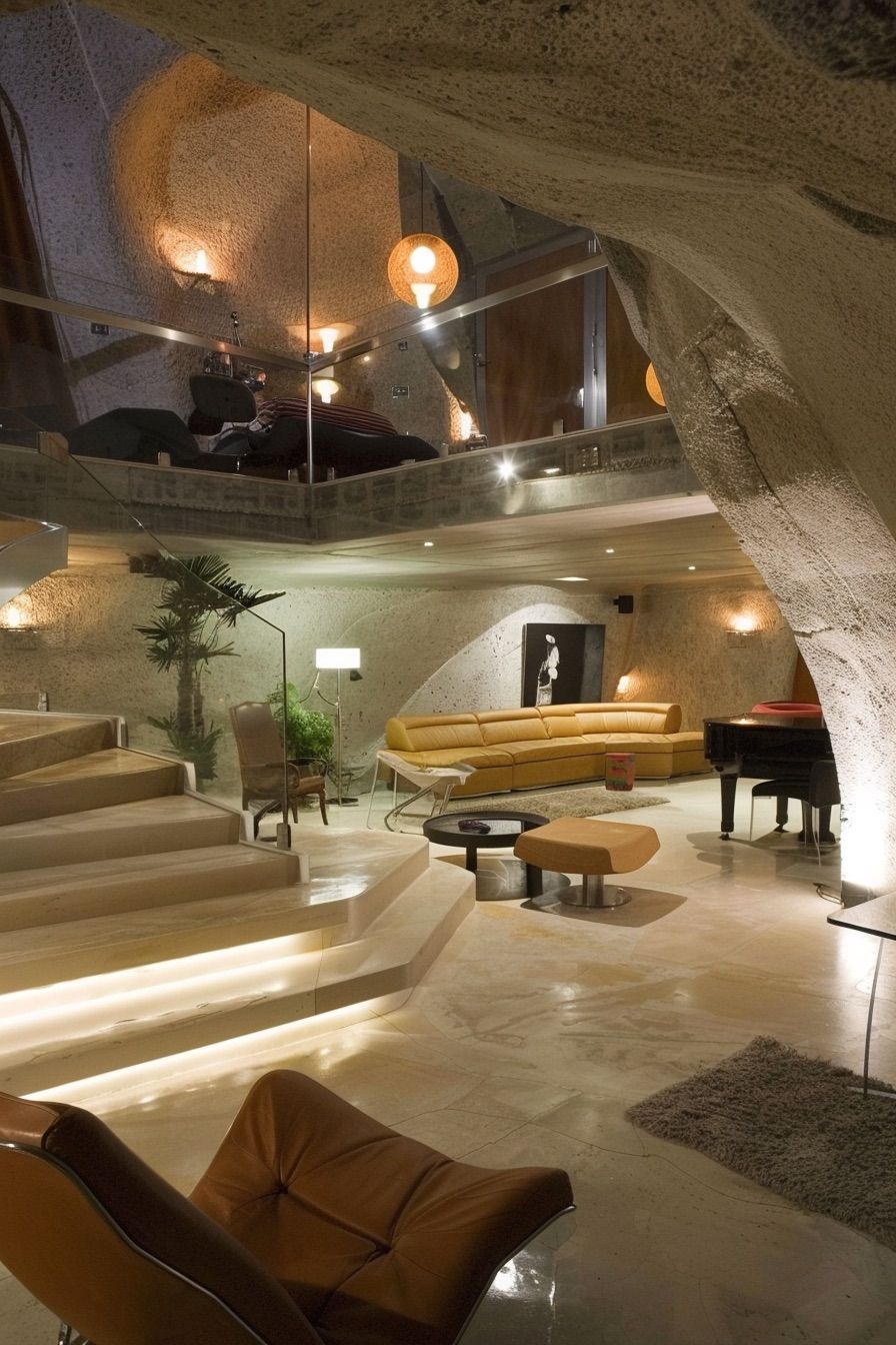 underground cave home