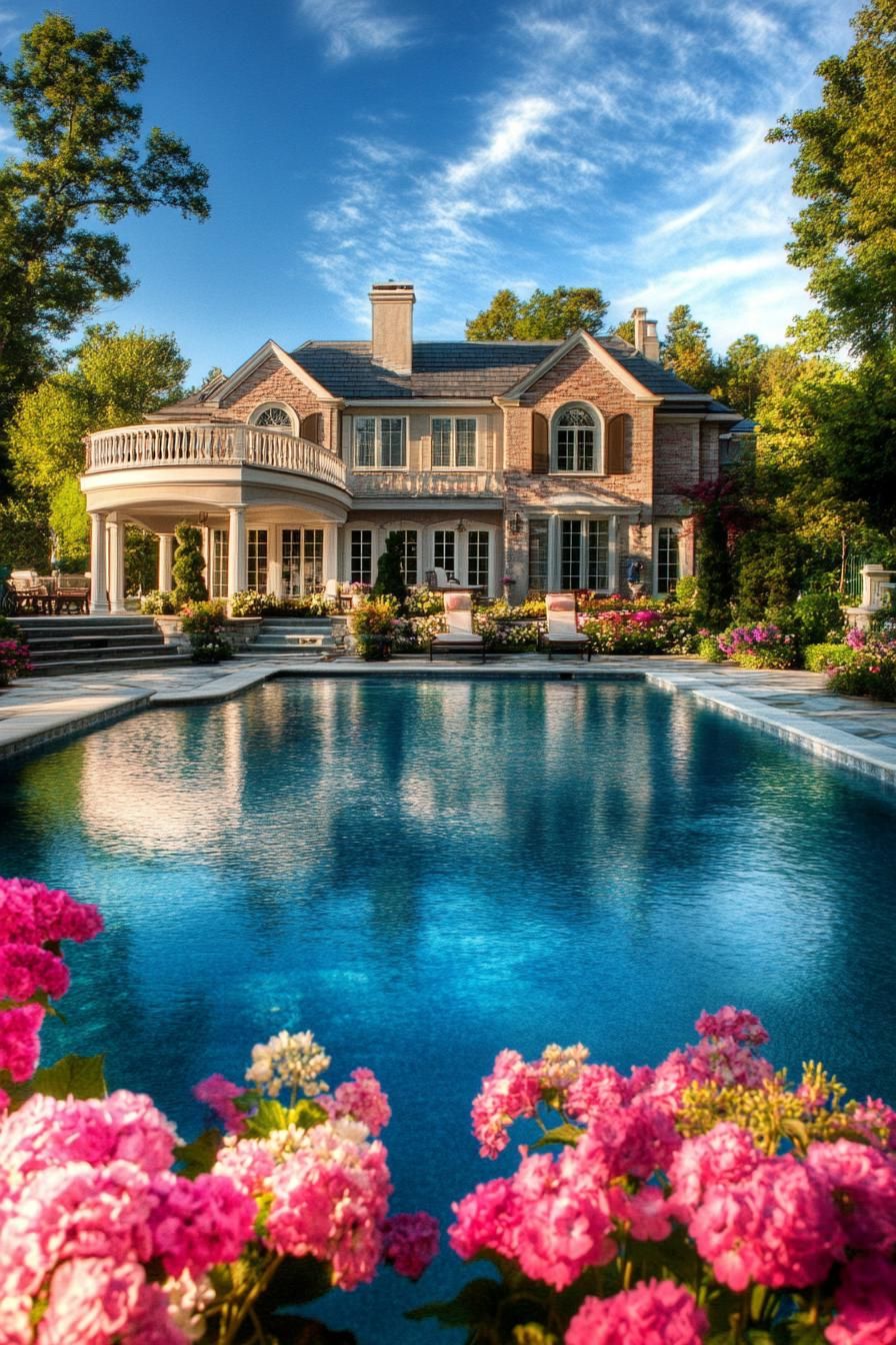 Luxurious Poolside Retreat