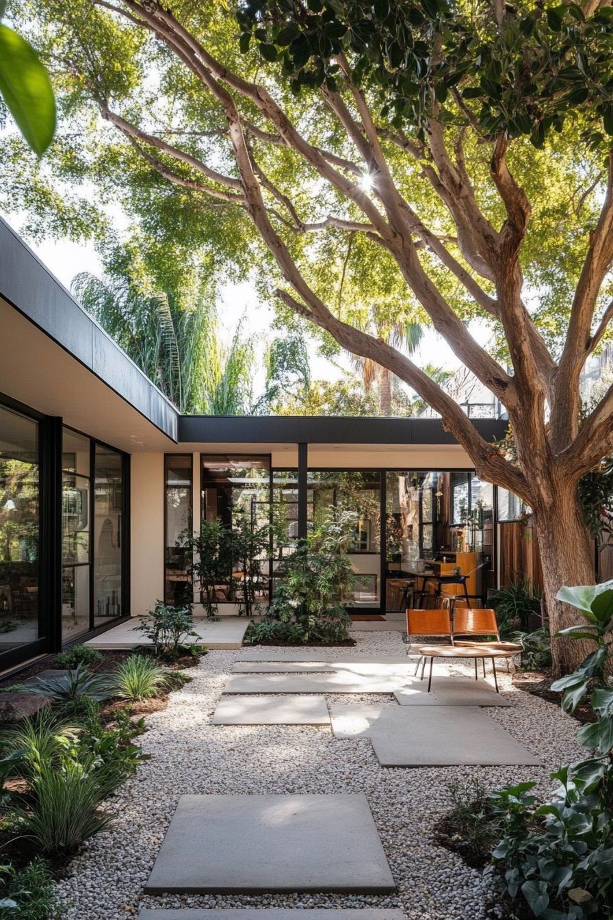 Merging Landscaping With the Architecture