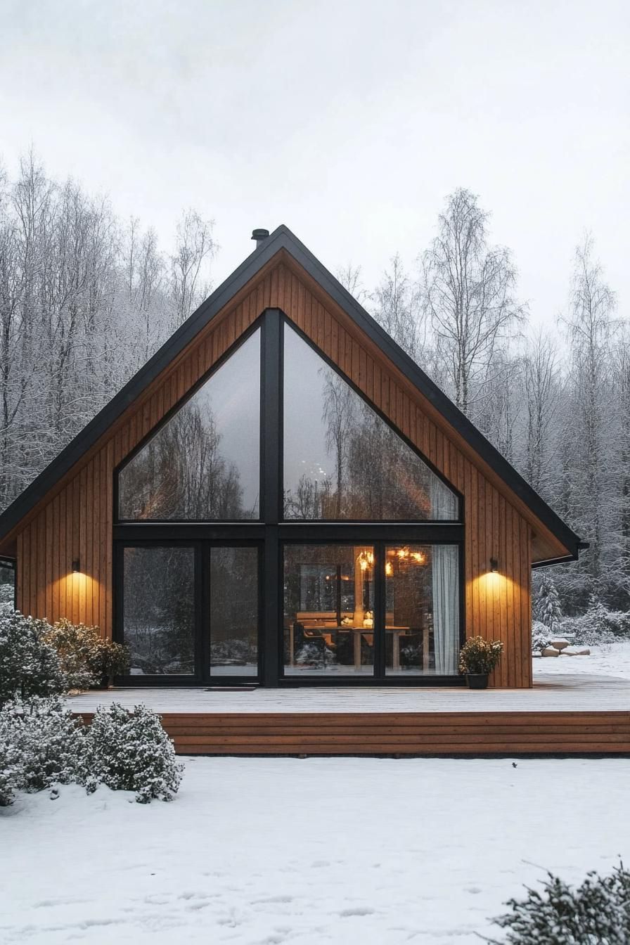 Cozy Cabin in Winter Wonderland