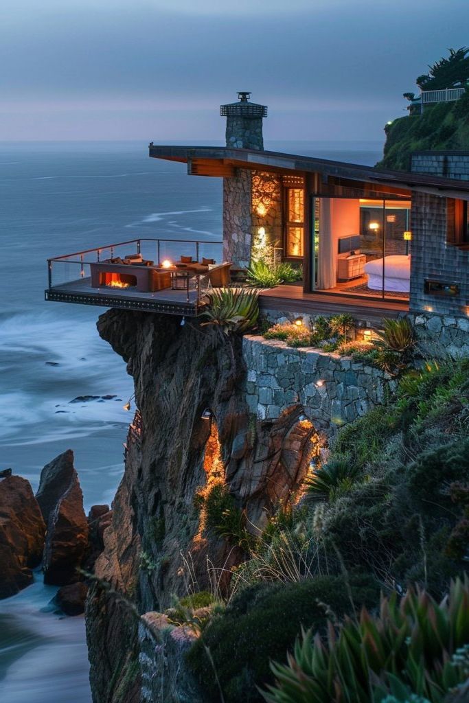 cliffside terrace