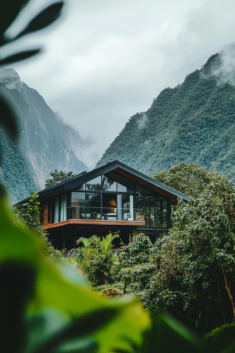 Modern Sanctuary Amid Mountain Majesty