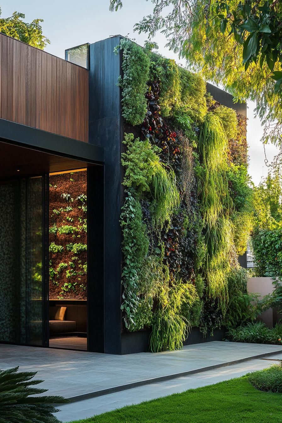 Vertical Herb Wall