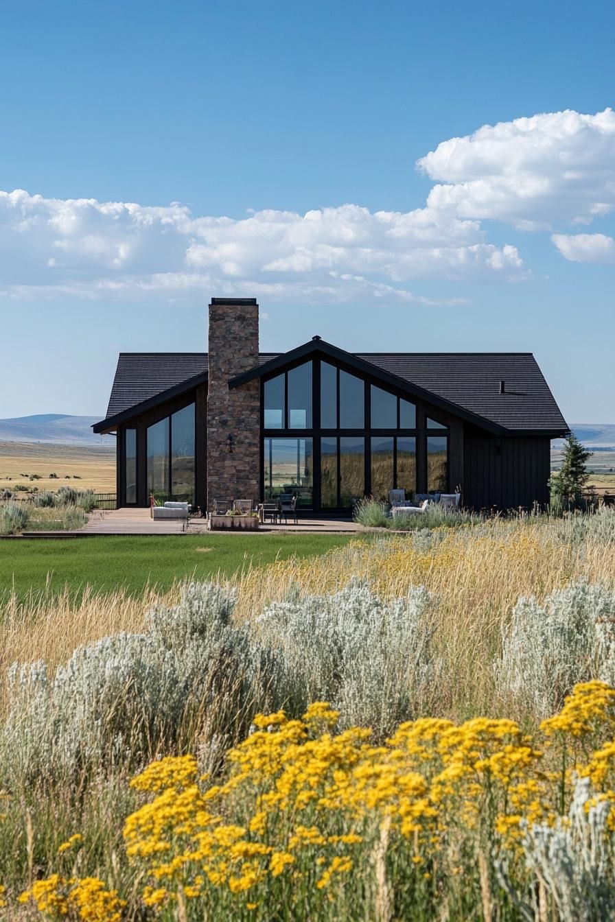 Pastoral Panorama: Modern Ranch Reverie