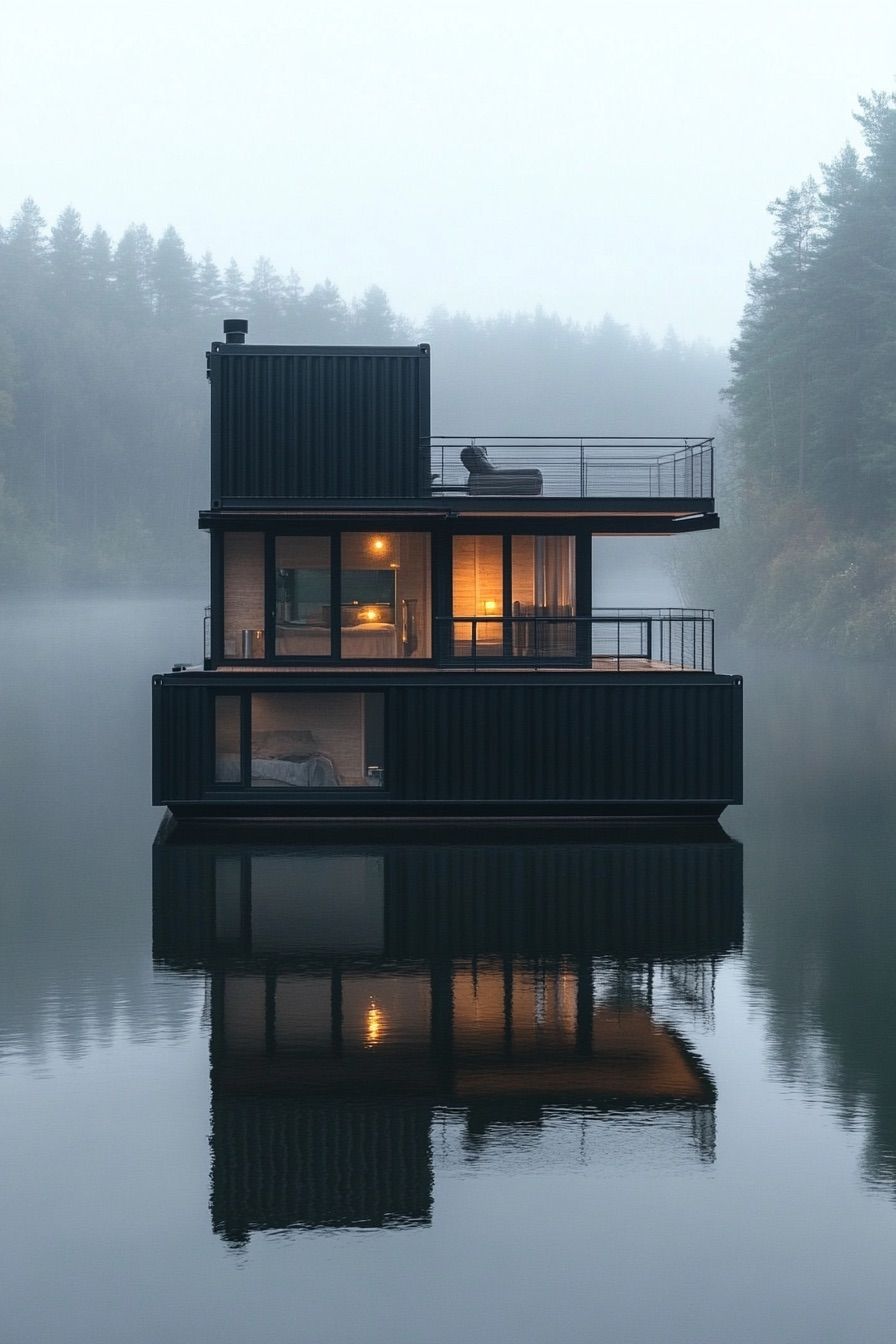 Container Houseboat
