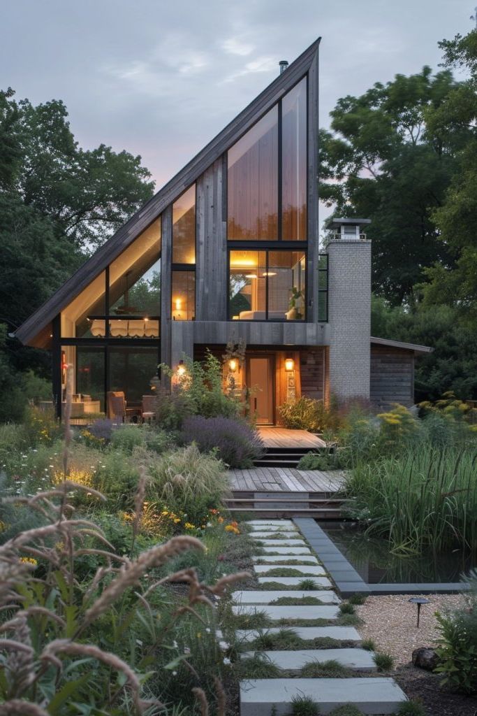 Saltbox House, Peripheral Modern Wings