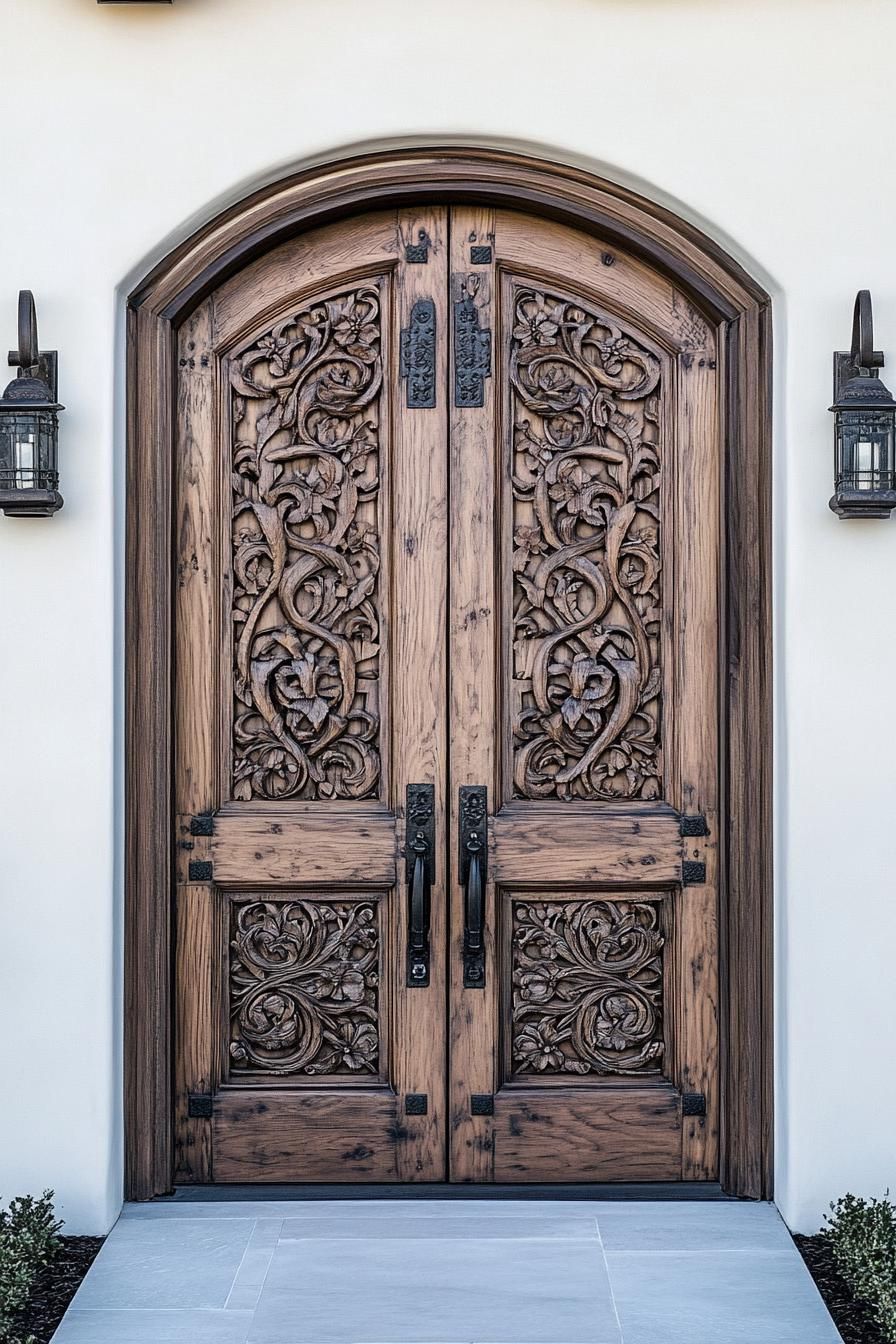 Hand-carved Wooden Doors