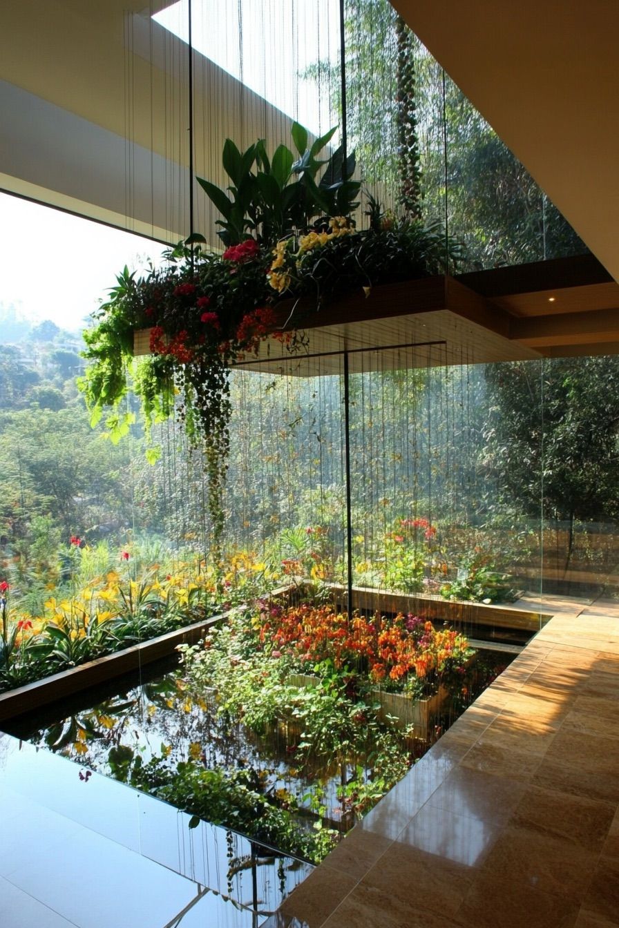 atrium hanging garden 2