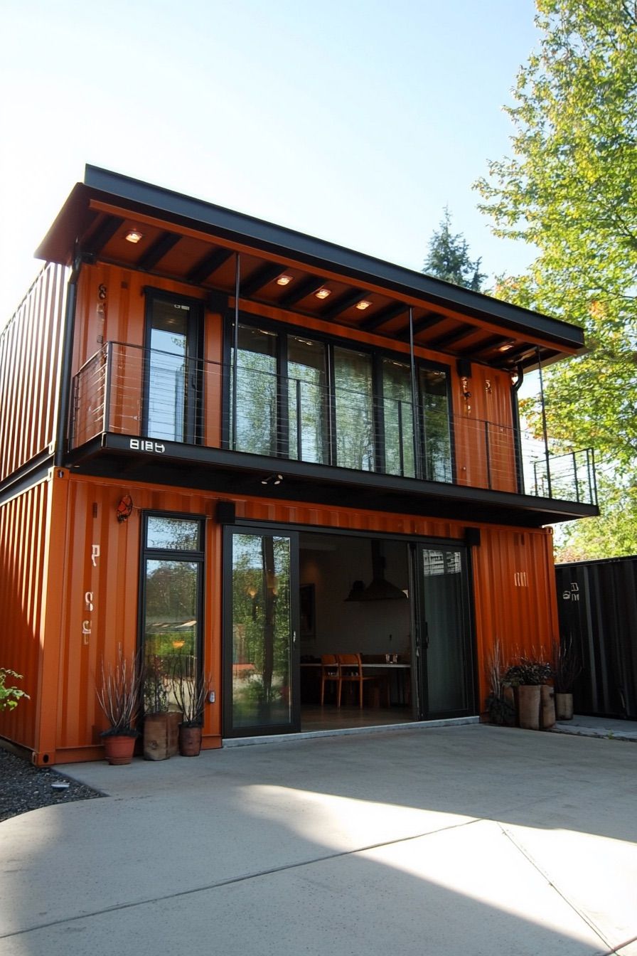 shipping container loft 2