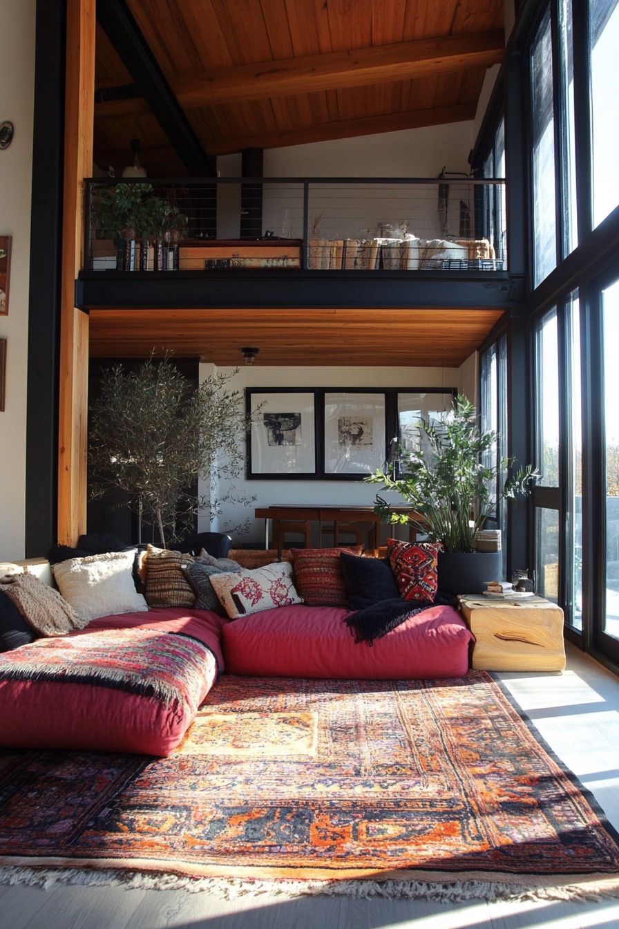 Lofted Reading Nook