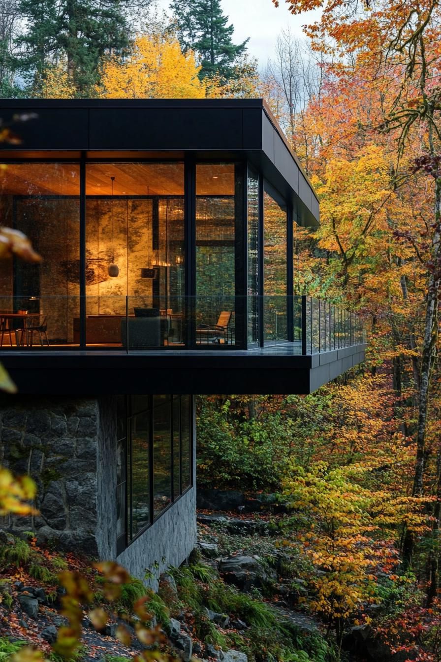 Glass-clad Eco-lodge