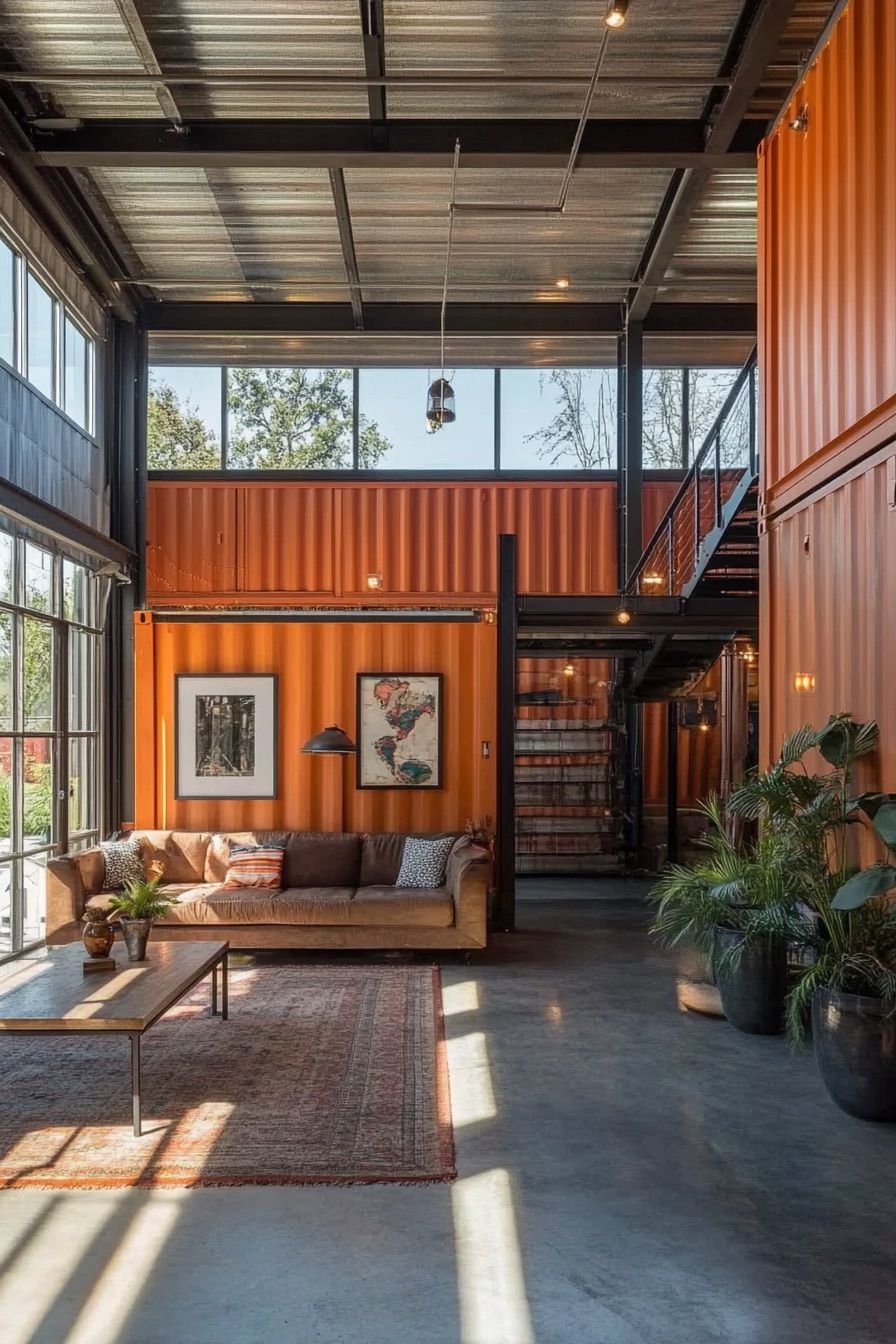 Industrial Chic Container