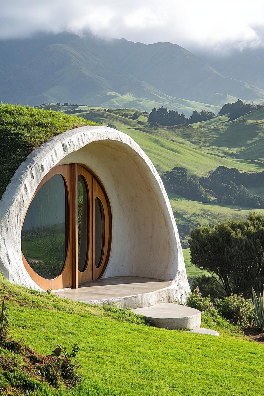 Hobbit-style Round Doors and Windows
