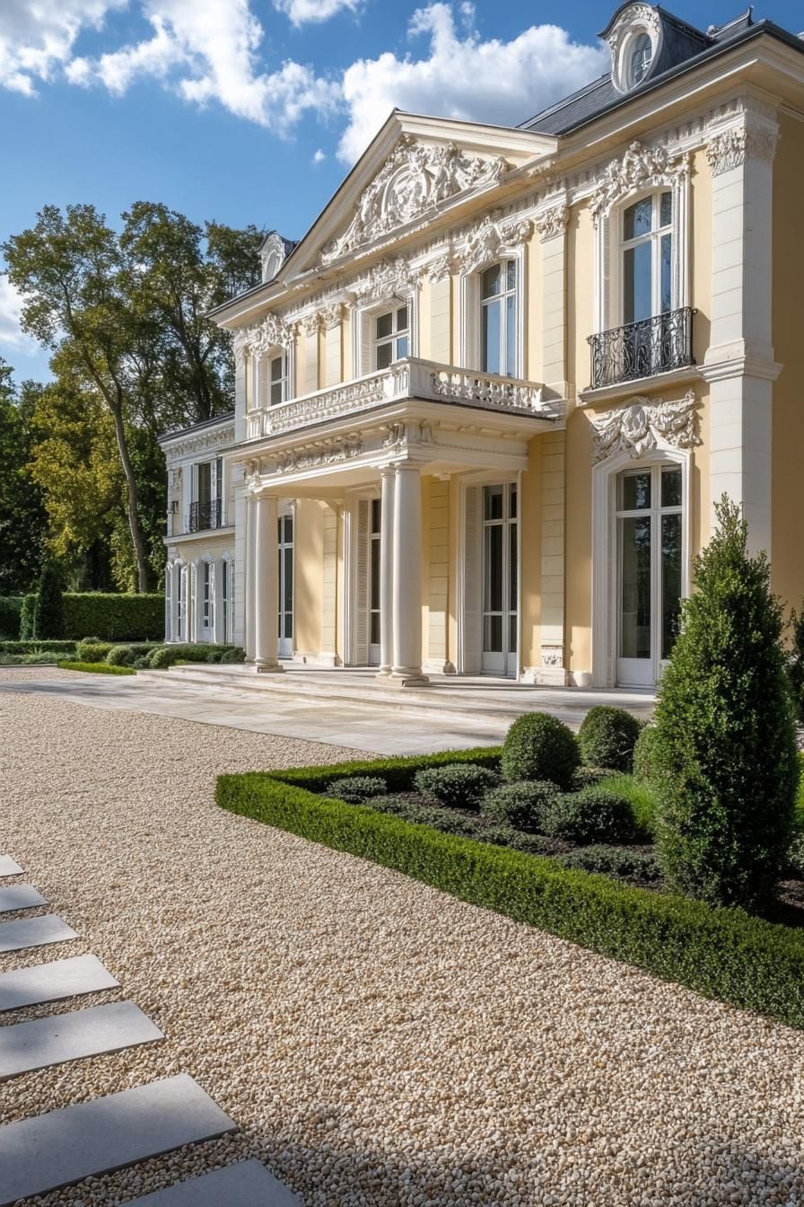 Grand French Mansion Beckons From Afar