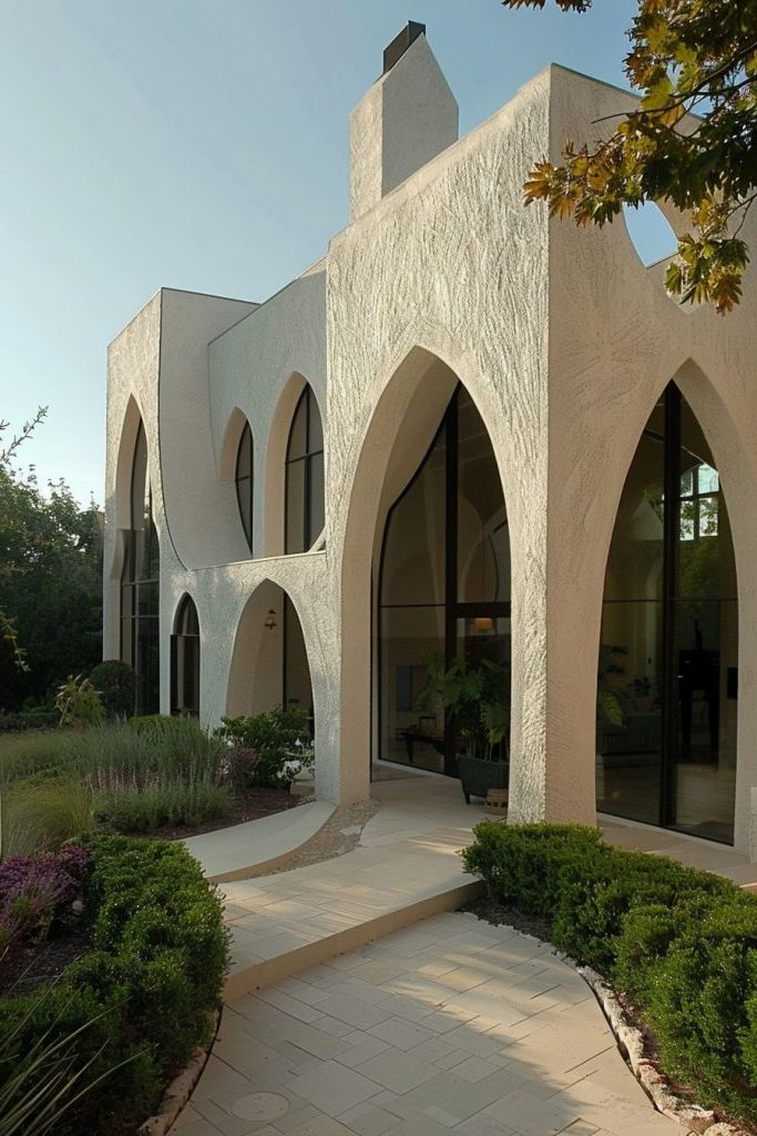 Gothic Arches, Modern Landscape Integration
